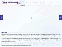 Tablet Screenshot of kunaerospace.com